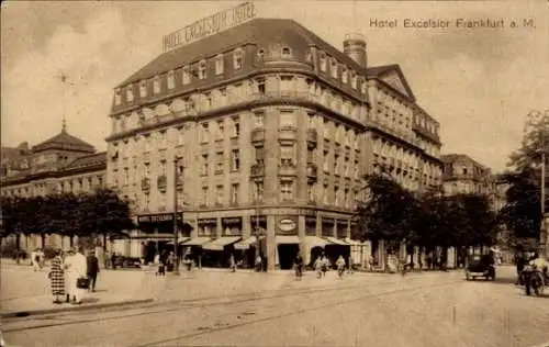 Ak Frankfurt am Main, Hotel Excelsior