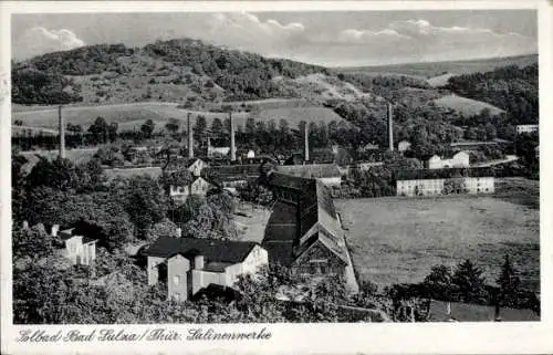 Ak Bad Sulza in Thüringen, Salinenwerke