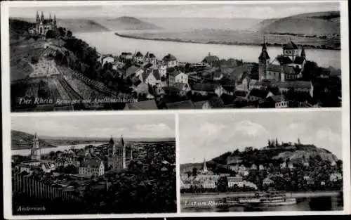 Ak Mainz am Rhein, Totalansicht, Christuskirche, Stadthalle, Dom vom Westen, Kaiserstraße