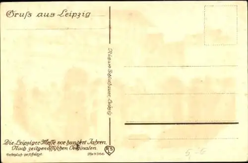 Judaika Ak Leipzig in Sachsen, Leipziger Messe, Die Ledermesse, Juden