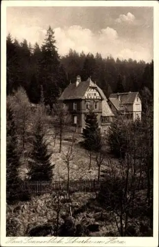 Ak Schierke im Harz, Blick auf Haus Sonnenblick von G. Kirschner