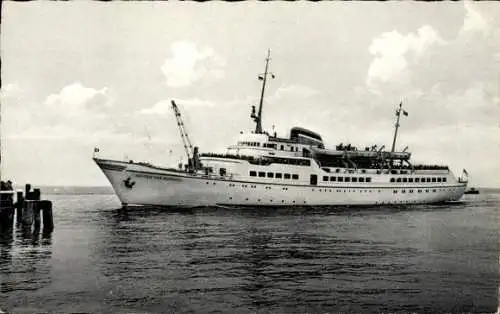 Ak Nordseebad Cuxhaven, Seebäderschiff Wappen von Hamburg