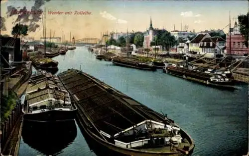 Ak Magdeburg an der Elbe, Werder mit Zollelbe