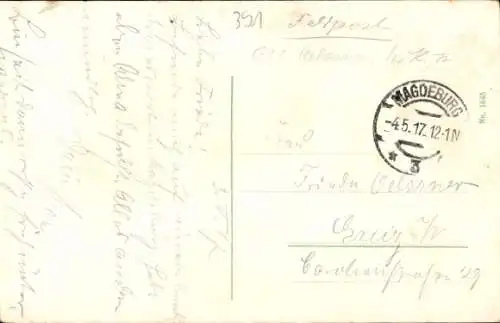 Ak Magdeburg an der Elbe, Am Hafen, Dampfer