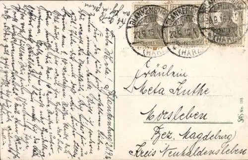 Ak Magdeburg, Alter Markt, Denkmal Kaiser Otto, Passanten