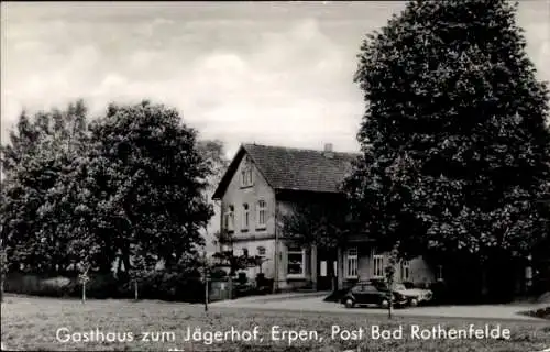 Ak Erpen Dissen am Teutoburger Wald, Gasthaus zum Jägerhof, W. Schröder