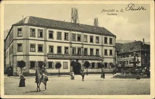 Ak Neustadt an der Weinstraße, Rathaus