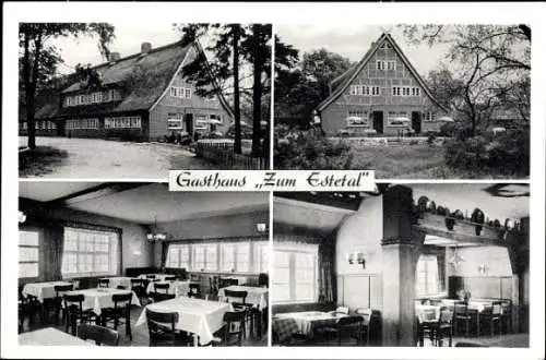 Ak Kakenstorf in Niedersachsen, Gasthaus Zum Estetal, Inh. Fritz Behrens