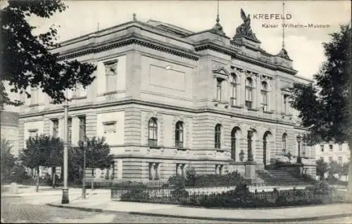 Ak Krefeld am Niederrhein, Blick auf das Kaiser Wilhelm Museum