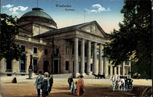 Ak Wiesbaden in Hessen, Kurhaus