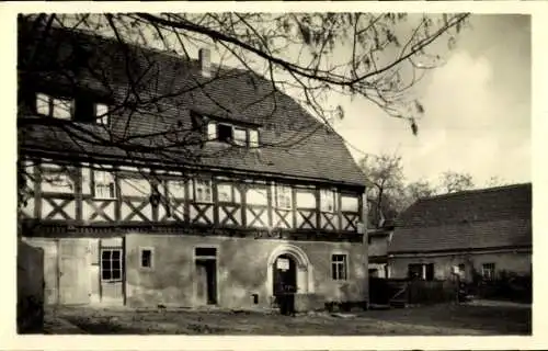 Ak Burkhardswalde Müglitztal Osterzgebirge, Kinderferienlager