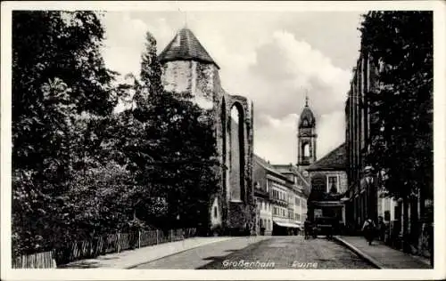 Ak Großenhain Sachsen, Ruine
