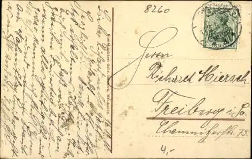 Ak Lommatzsch in Sachsen, Marktplatz