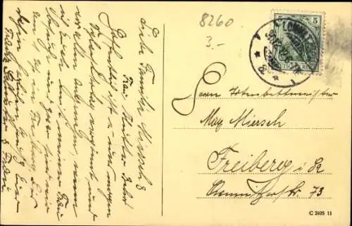 Ak Lommatzsch in Sachsen, Rathaus