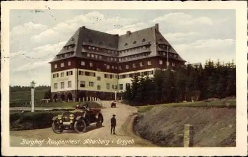 Ak Altenberg Erzgebirge, Berghof Raupennest