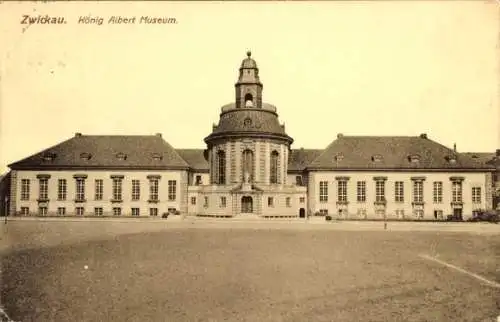 Ak Zwickau in Sachsen, König Albert Museum