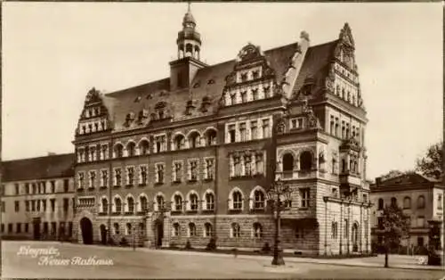 Ak Legnica Liegnitz Schlesien, Neues Rathaus