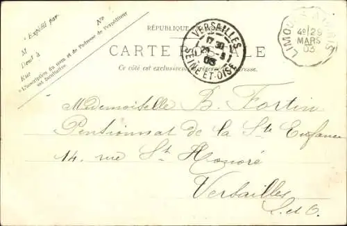 Ak Saint Lambert Vallée de Chevreuse Yvelines, Eglise