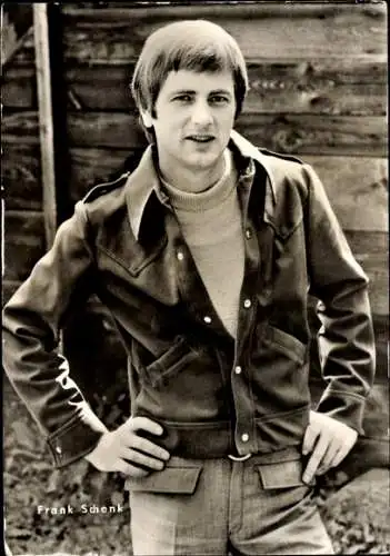 Ak Schauspieler Frank Schenk, Zeit zu leben, Mein blauer Vogel fliegt