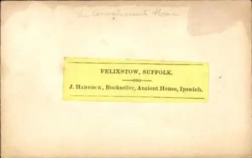 Foto Felixstowe Suffolk England, Convalescent Home