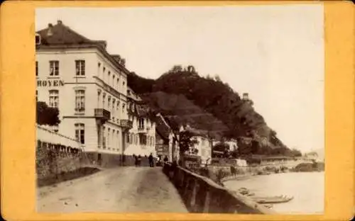 CdV Rolandseck Remagen am Rhein, Uferpartie mit Hotel Groyen