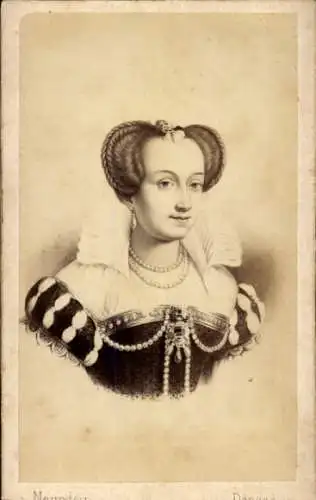 Carte de Visite Margarete von Valois, Königin von Frankreich