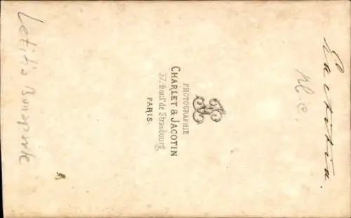 CdV Maria Letizia Ramolino Bonaparte, Laetitia, Mutter von Napoléon, Portrait