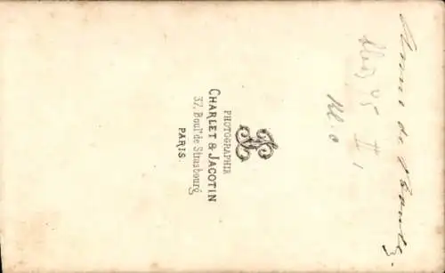 CdV Anne Boleyn, zweite Ehefrau von Henry VIII., Königin von England, Portrait