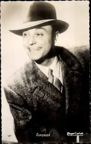 Ak Schauspieler Andrex, Portrait