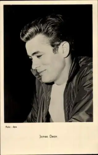 Ak Schauspieler James Dean, Portrait