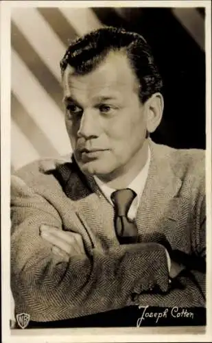 Ak Schauspieler Joseph Cotten, Portrait