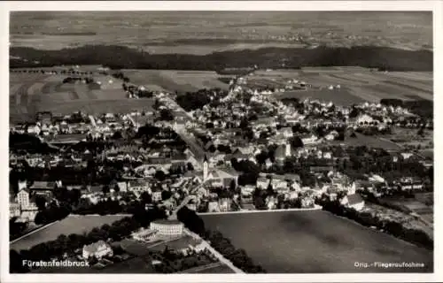 Ak Fürstenfeldbruck in Oberbayern, Fliegeraufnahme