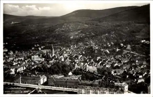 Ak Handschuhsheim Heidelberg am Neckar, Fliegeraufnahme