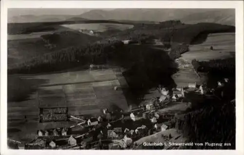 Ak Gütenbach im Schwarzwald, Fliegeraufnahme