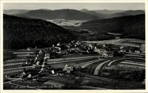 Ak Ruppertsweiler Pfalz, Fliegeraufnahme