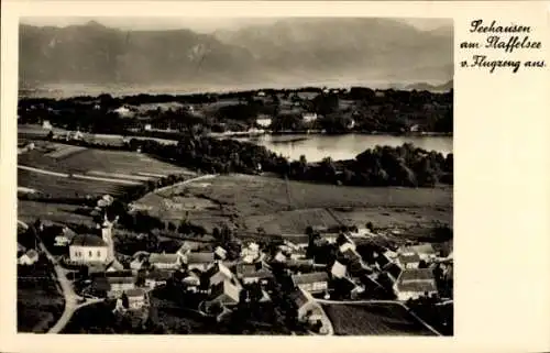 Ak Seehausen am Staffelsee, Fliegeraufnahme