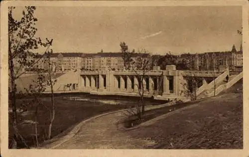 Ak Berlin Schöneberg, Untergrundbahnhof Stadtpark