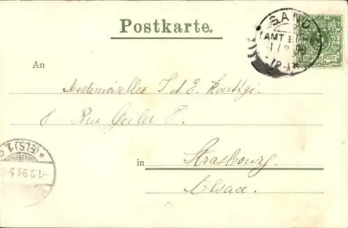 Ak Herrenwies Forbach im Schwarzwald Baden, Gesamtansicht, Kirche