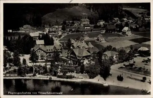 Ak Titisee Neustadt im Breisgau Hochschwarzwald, Flugzeugaufnahme