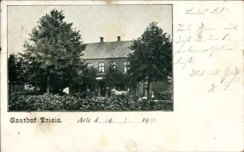 Ak Arle Großheide in Ostfriesland, Gasthof Frisia