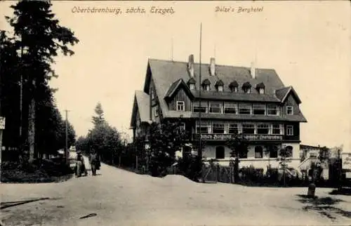 Ak Oberbärenburg Altenberg im Erzgebirge, Dolze's Berghotel