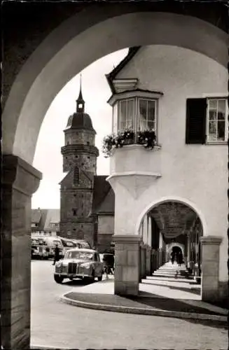 Ak Freudenstadt im Schwarzwald, Marktplatz