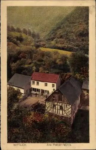 Ak Wittlich Rheinland Pfalz, Blick auf die Alte Pleiner Mühle