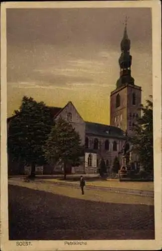 Ak Soest in Westfalen, Petrikirche