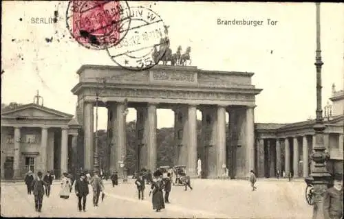 Ak Berlin Mitte, Brandenburger Tor