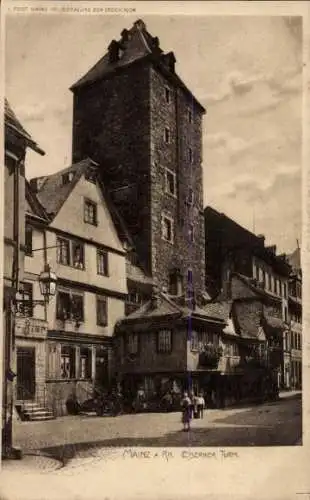 Ak Mainz am Rhein, Eiserner Turm