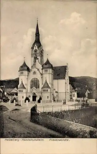 Ak Handschuhsheim Heidelberg am Neckar, Friedenskirche