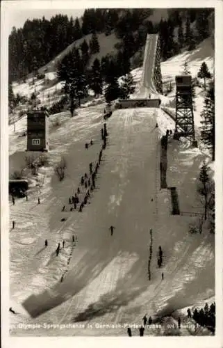 Ak Garmisch Partenkirchen, Olympia Sprungschanze,Winter