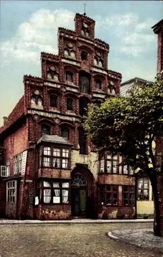 Ak Lüneburg in Niedersachsen, Altes Haus in der Lünertorstraße