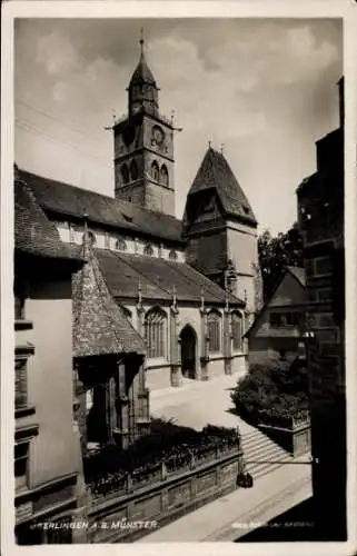 Ak Überlingen am Bodensee, Münster